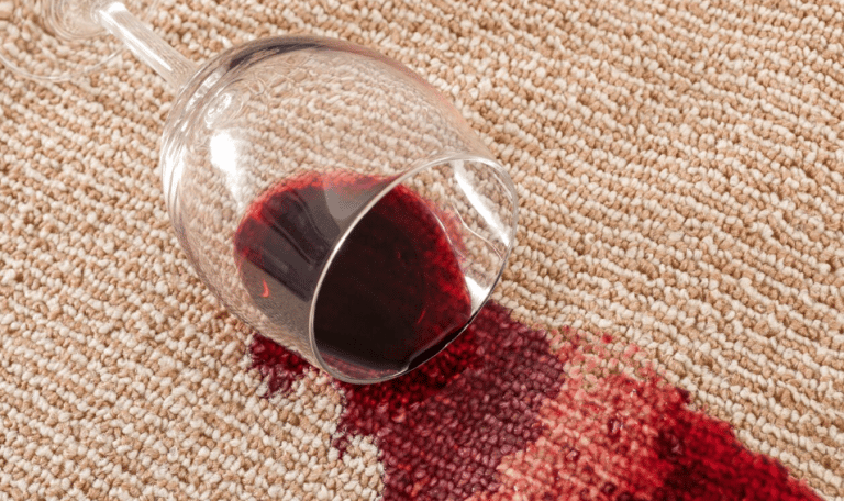 tache de vin rouge