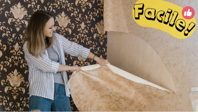 l'astuce pour changer de papier peint facilement