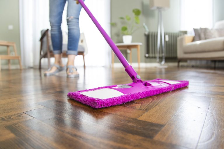 nettoyant pour parquet en bois serpillière en microfibre nettoyer le sol