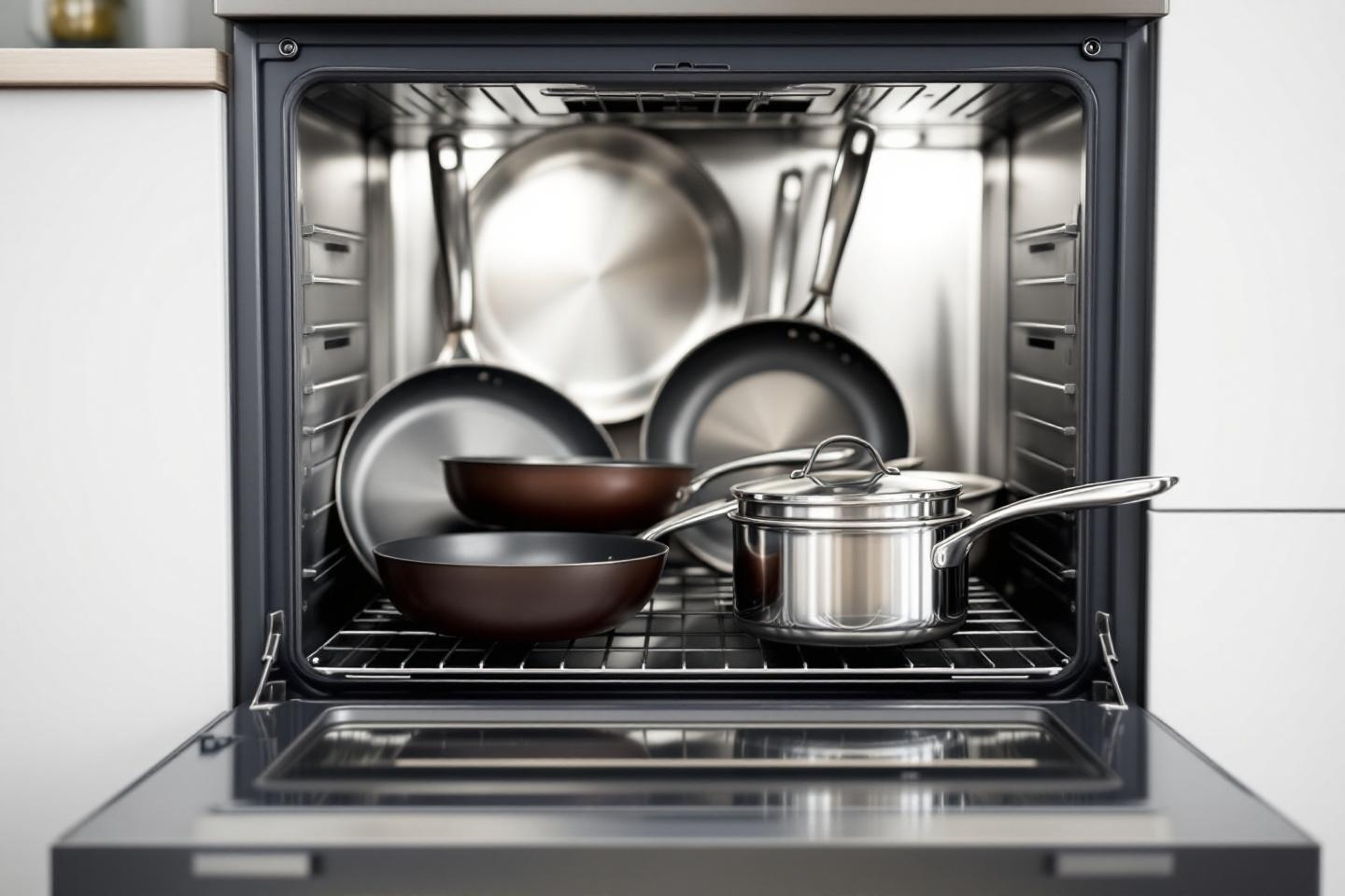 Les dangers insoupçonnés du rangement des poêles dans le four que personne ne vous a jamais expliqués !