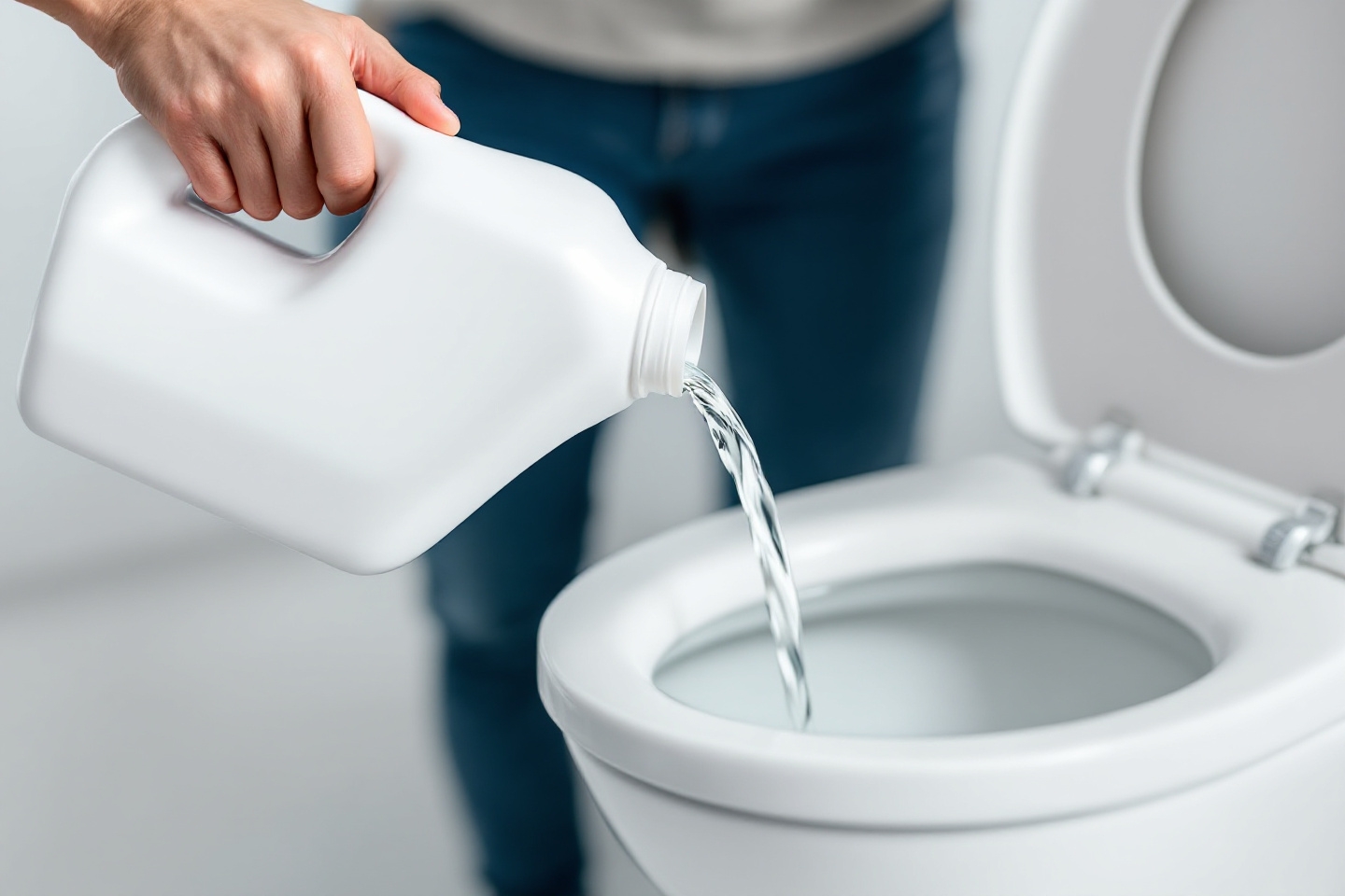 Mettre de la javel dans les toilettes : bonne ou mauvaise idée selon les spécialistes de l’entretien ?