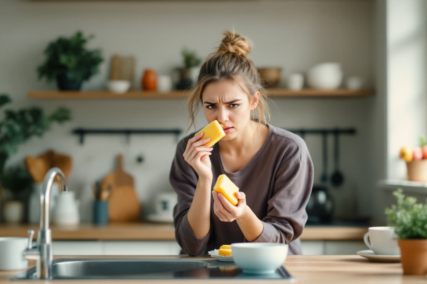 L’astuce choc qui prolonge la durée de vie de vos éponges : simple, puissante et sans produits chimiques