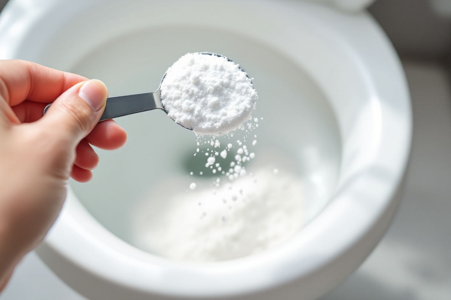 Bicarbonate dans les toilettes : la mauvaise habitude qui ruine tout et freine un résultat impeccable
