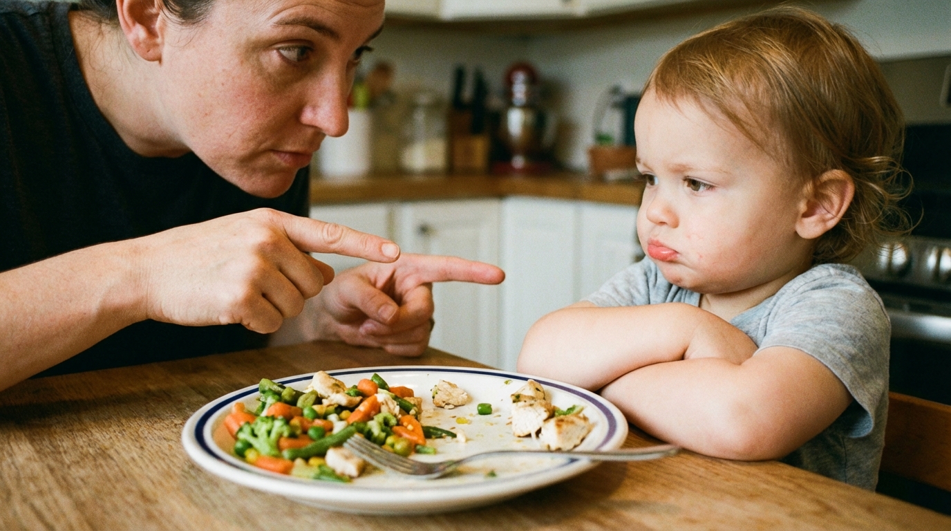« Finis ton assiette » : des années plus tard, votre corps paie encore le prix de cette habitude