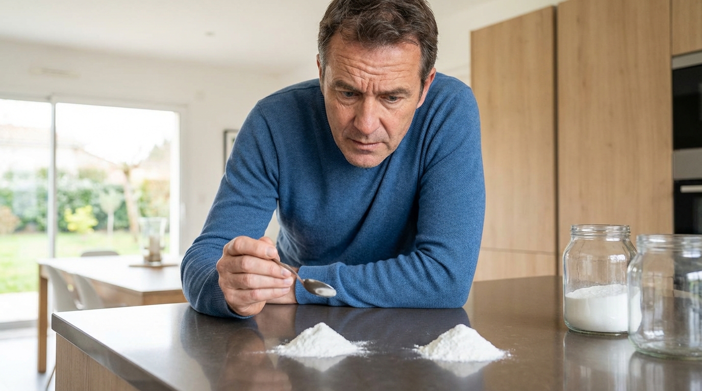 J’ai fait analyser ces deux poudres blanches vendues dans des rayons différents : le résultat m’a laissé sans voix