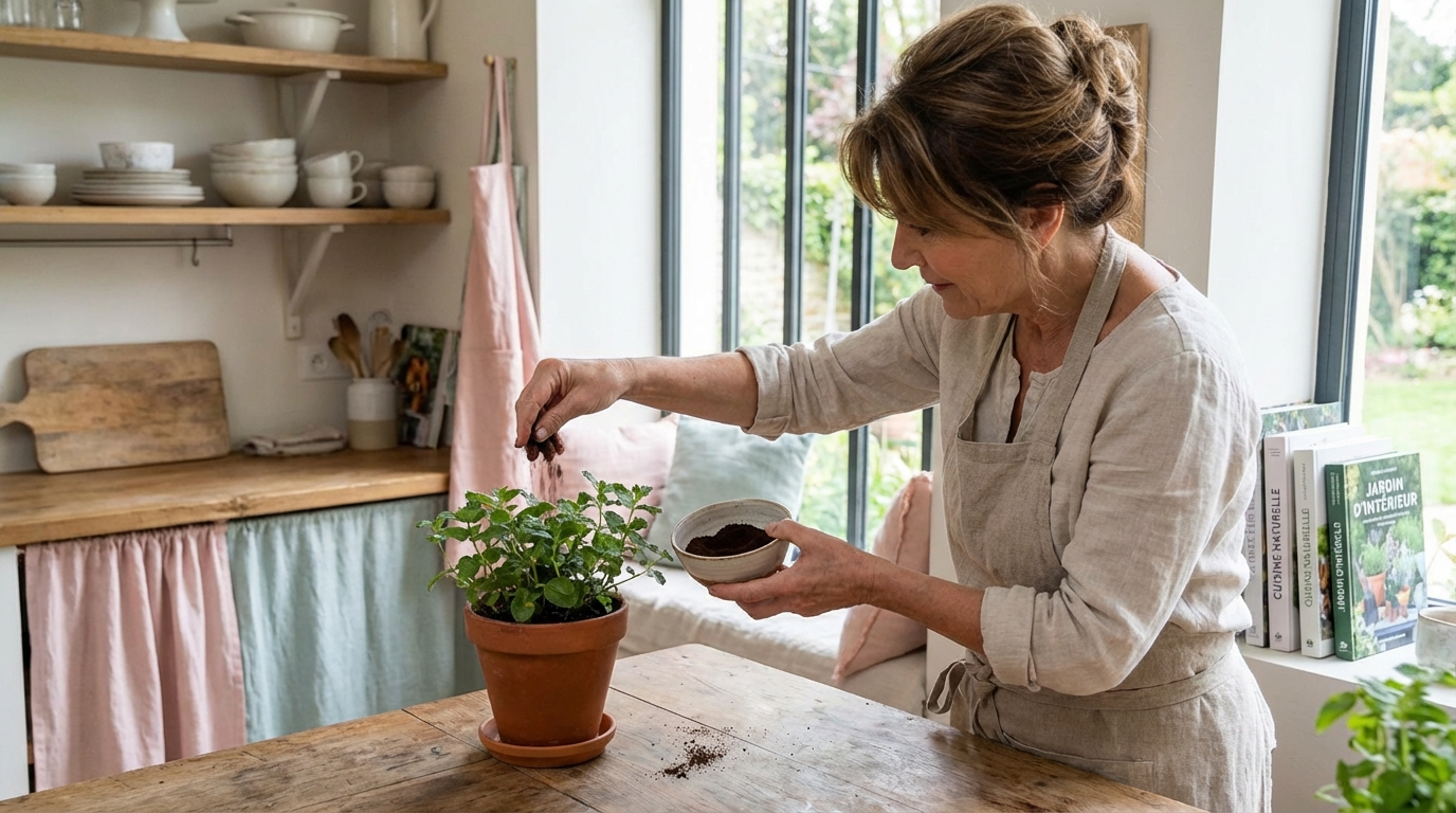 Ne videz plus jamais votre marc de café à la poubelle : ces 7 utilisations insoupçonnées vont transformer votre cuisine (et votre jardin)