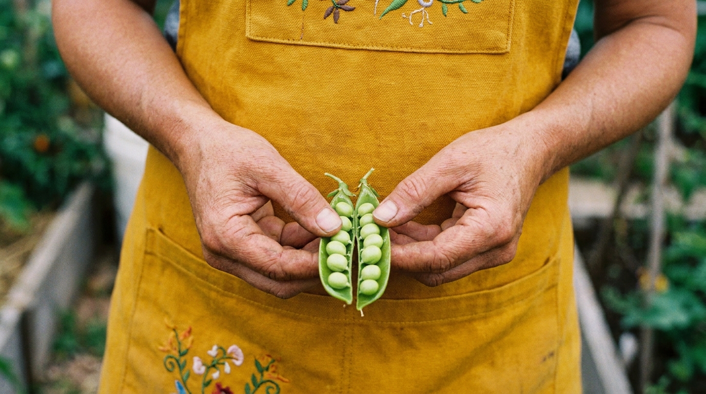 15 minutes suffisent pour transformer vos cosses de petits pois en un plat que même vos invités ne devineront pas