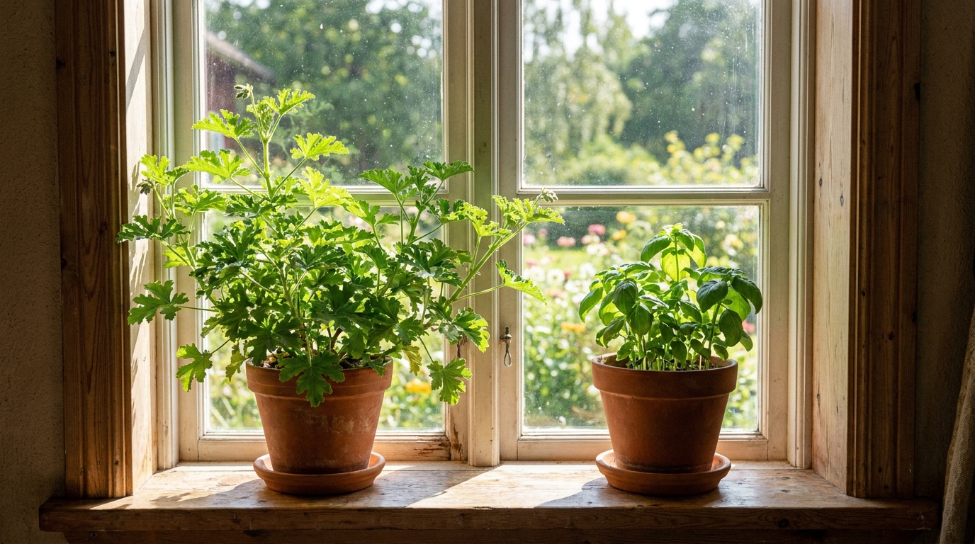 « Tu n’as vraiment aucune mouche chez toi ? » : depuis qu’un voisin m’a montré comment associer ces deux plantes sur ma fenêtre, c’est fini