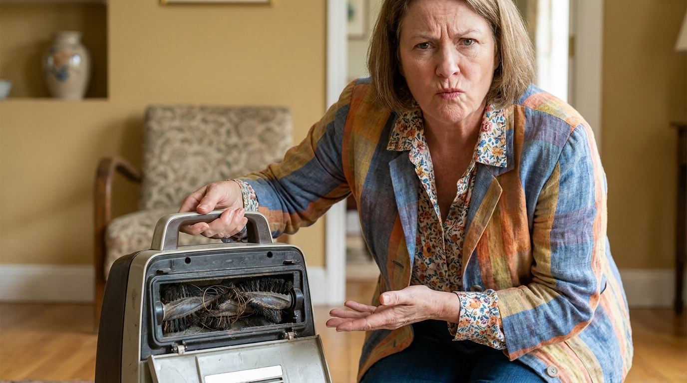 Erreur fatale : cet élément invisible que tout le monde néglige asphyxie votre aspirateur et empeste la maison