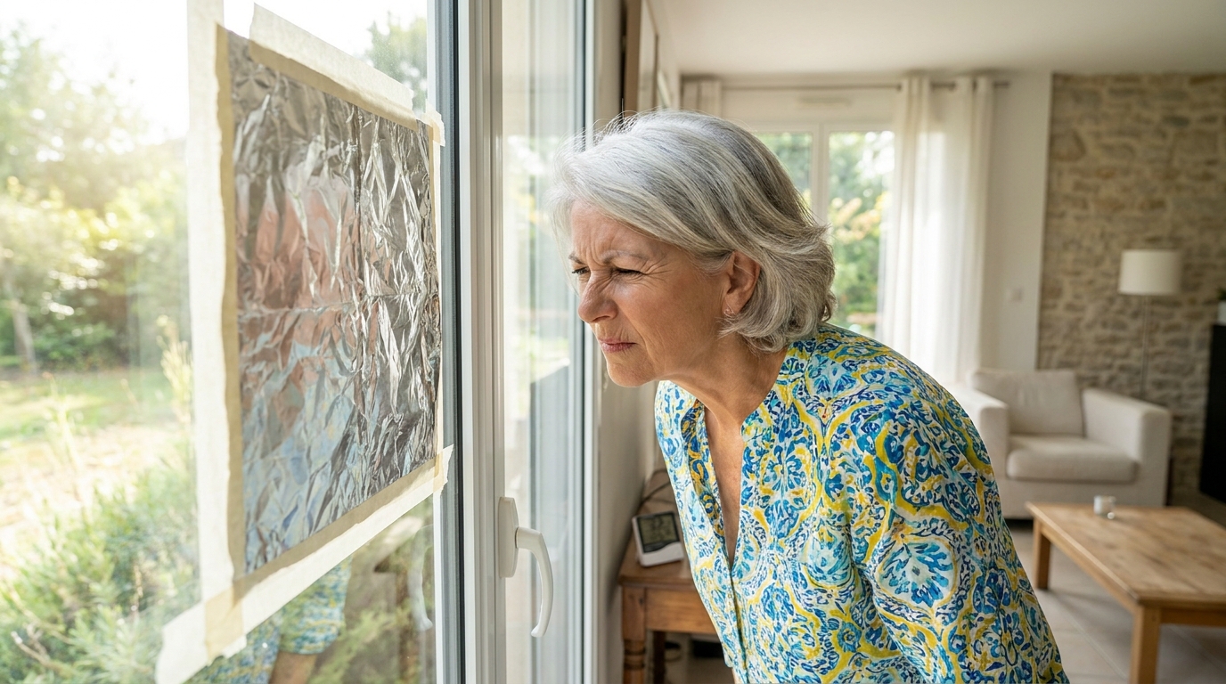 Fini l’aluminium collé sur les vitres : en 2026, cet équipement à moins de 10 € garde la maison fraîche sans abîmer les fenêtres