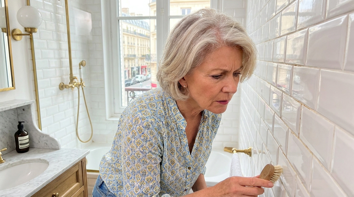 Fini l’enfer du récurage : cette préparation nocturne redoutable ressuscite vos joints de douche avant même le réveil