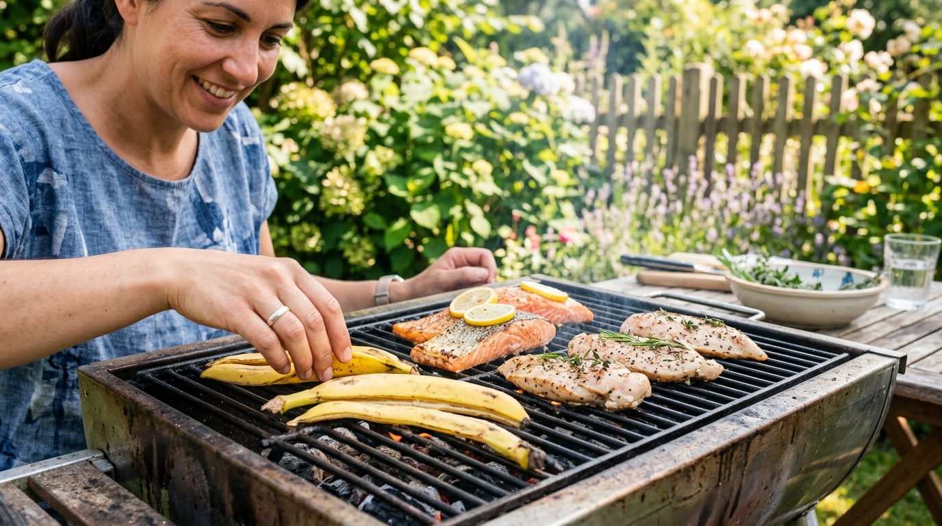 « Garde-les pour dimanche » : depuis qu’une amie m’a montré quoi faire de mes peaux de banane au barbecue, mes grillades ne sont plus les mêmes