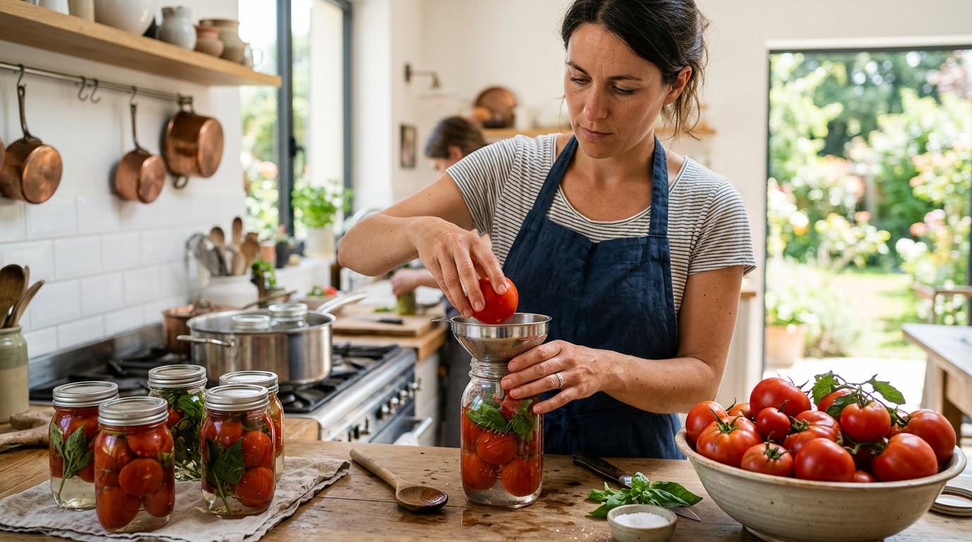 J’ai passé un dimanche à suivre le geste de ma voisine avec mes tomates en trop : depuis, mon placard me nourrit sans que le compteur bouge