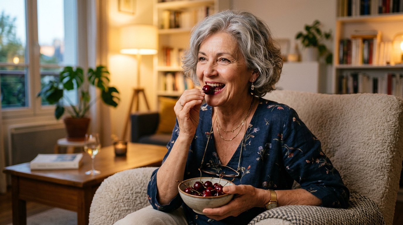 J’ai remplacé ma tisane du soir par un petit bol de cerises : au bout d’une semaine, j’ai compris ce que je ratais depuis des années