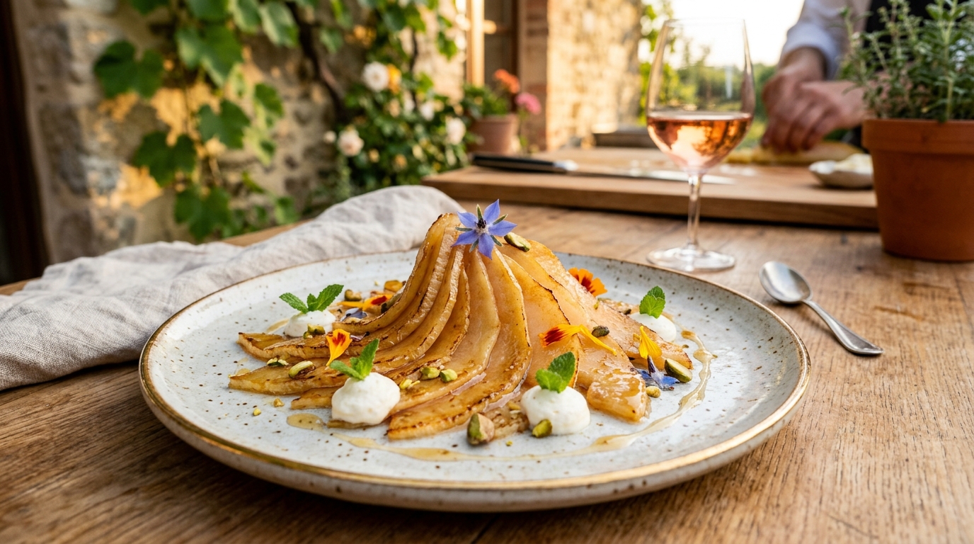 Je cuisais mes desserts au four depuis toujours : le jour où j’ai glissé ce fruit d’été sur les braises, plus personne n’a voulu autre chose