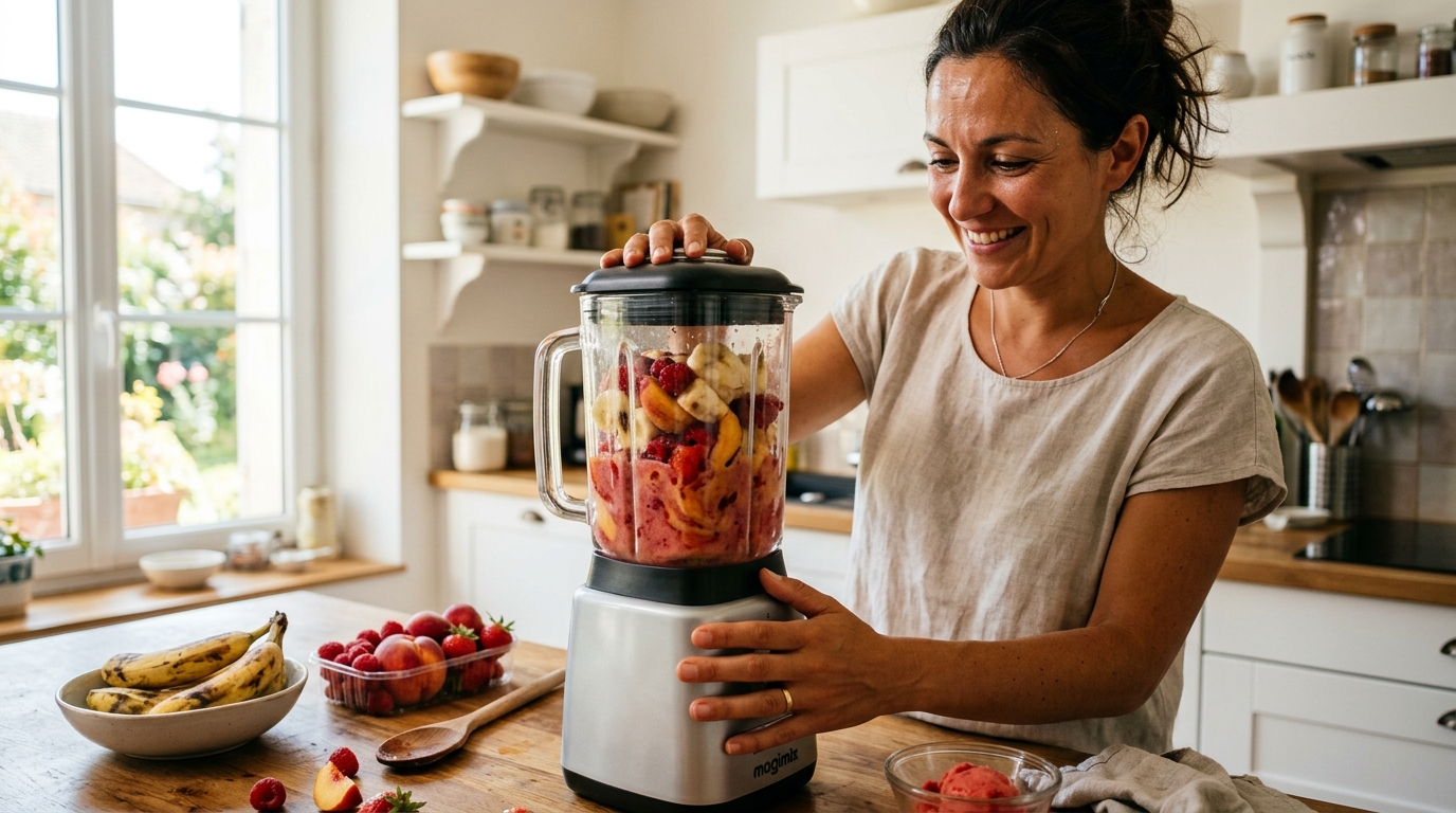 Je laissais mes fruits mollir dans la corbeille en pleine canicule : le jour où j’ai sorti mon mixeur, j’ai compris ce que je ratais depuis des années