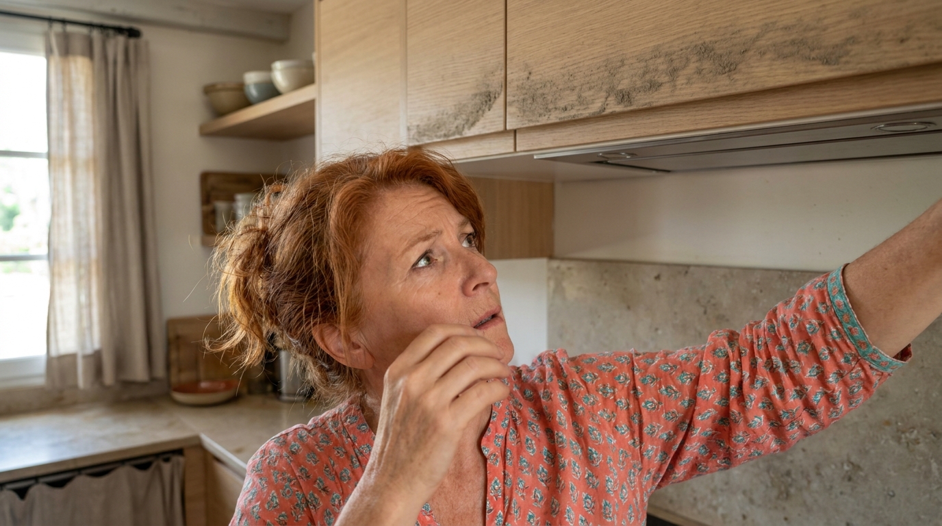 Levez les yeux dans la cuisine : la technique radicale pour dissoudre cet amas terrifiant sans frotter