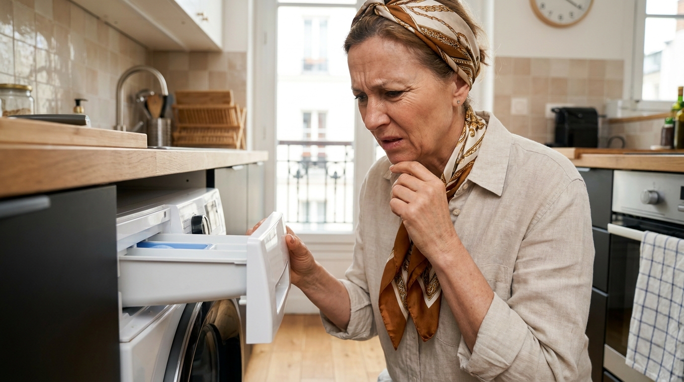 Linge propre mais odeur infâme : ce recoin insoupçonné de votre machine pourrit secrètement après chaque lessive