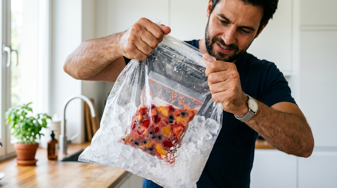 Mes fruits d’été trop mûrs partaient à la poubelle : un glacier m’a montré que je passais à côté du dessert le plus simple de l’année