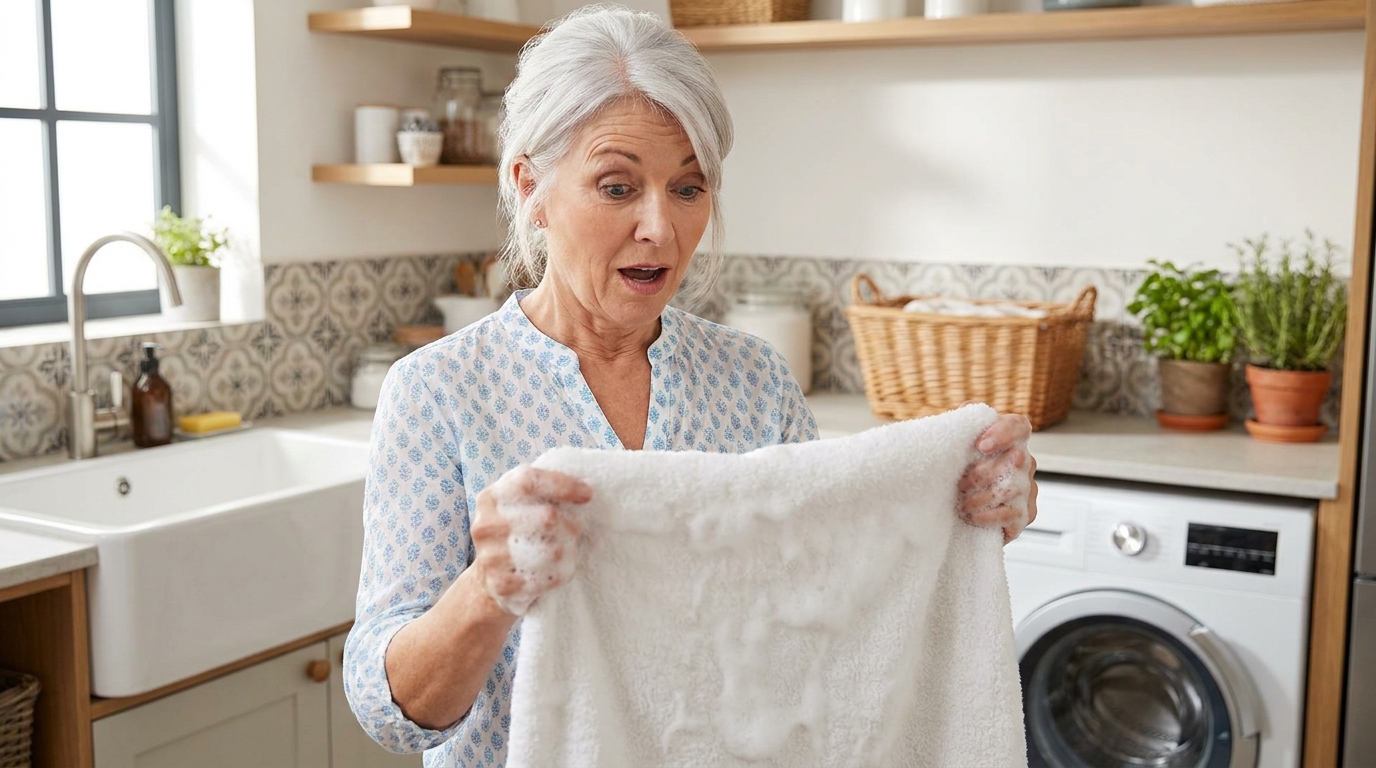 Mes serviettes grattaient et sentaient le renfermé malgré la lessive : un pro du pressing m’a montré que je faisais exactement l’inverse de ce qu’il fallait