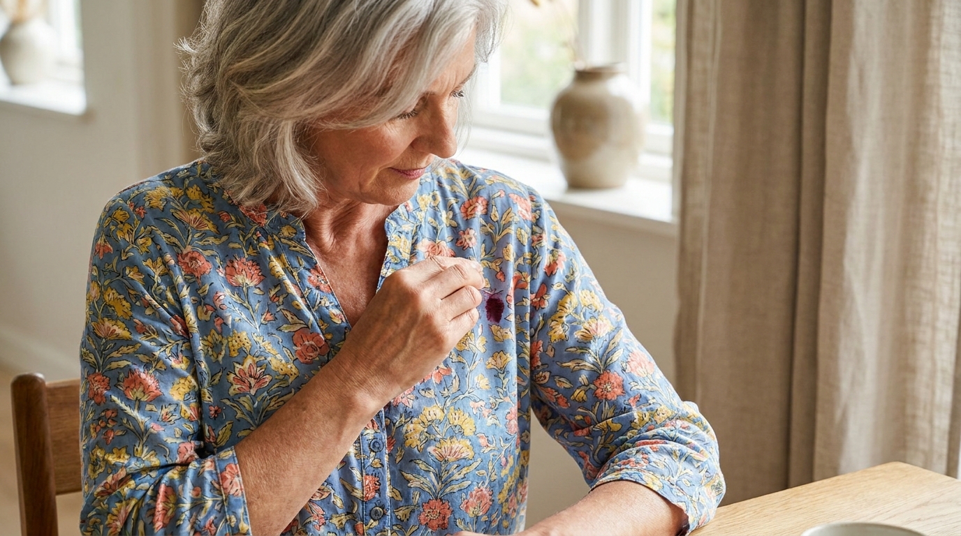 On s’obstine tous à traiter une tache dès qu’elle apparaît : ces 5 gestes instinctifs la scellent pourtant dans le tissu