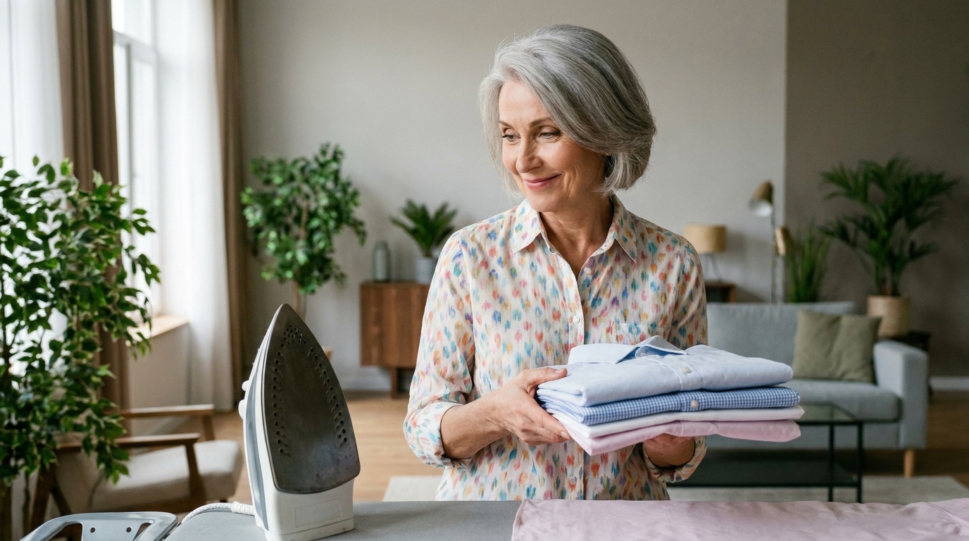 Planche à repasser inutile : le secret inattendu de la salle de bain pour un linge parfaitement lisse