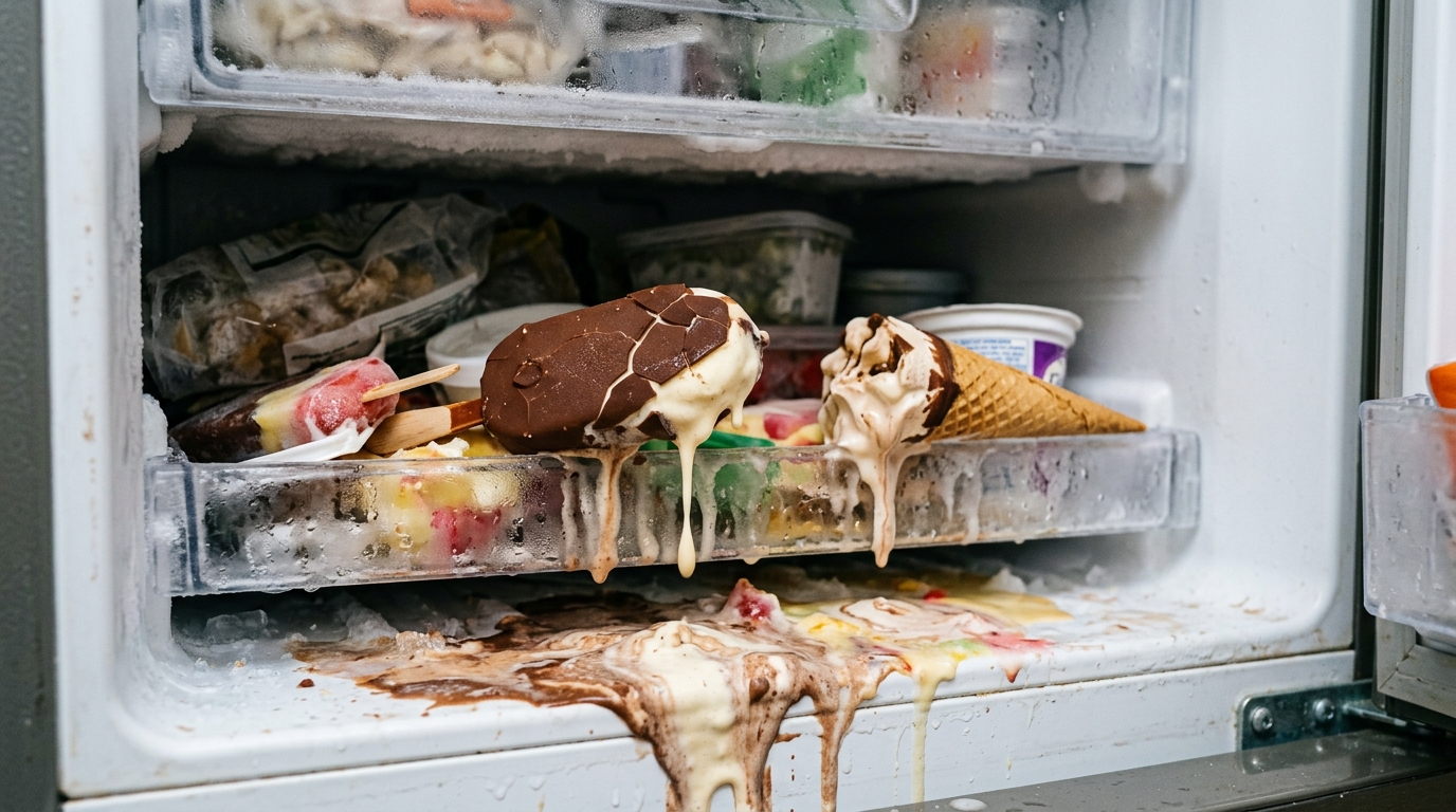 J’ai perdu mon congélateur un soir d’août à 36° : le réflexe que j’ai eu en dix minutes a sauvé tous mes bacs de glace