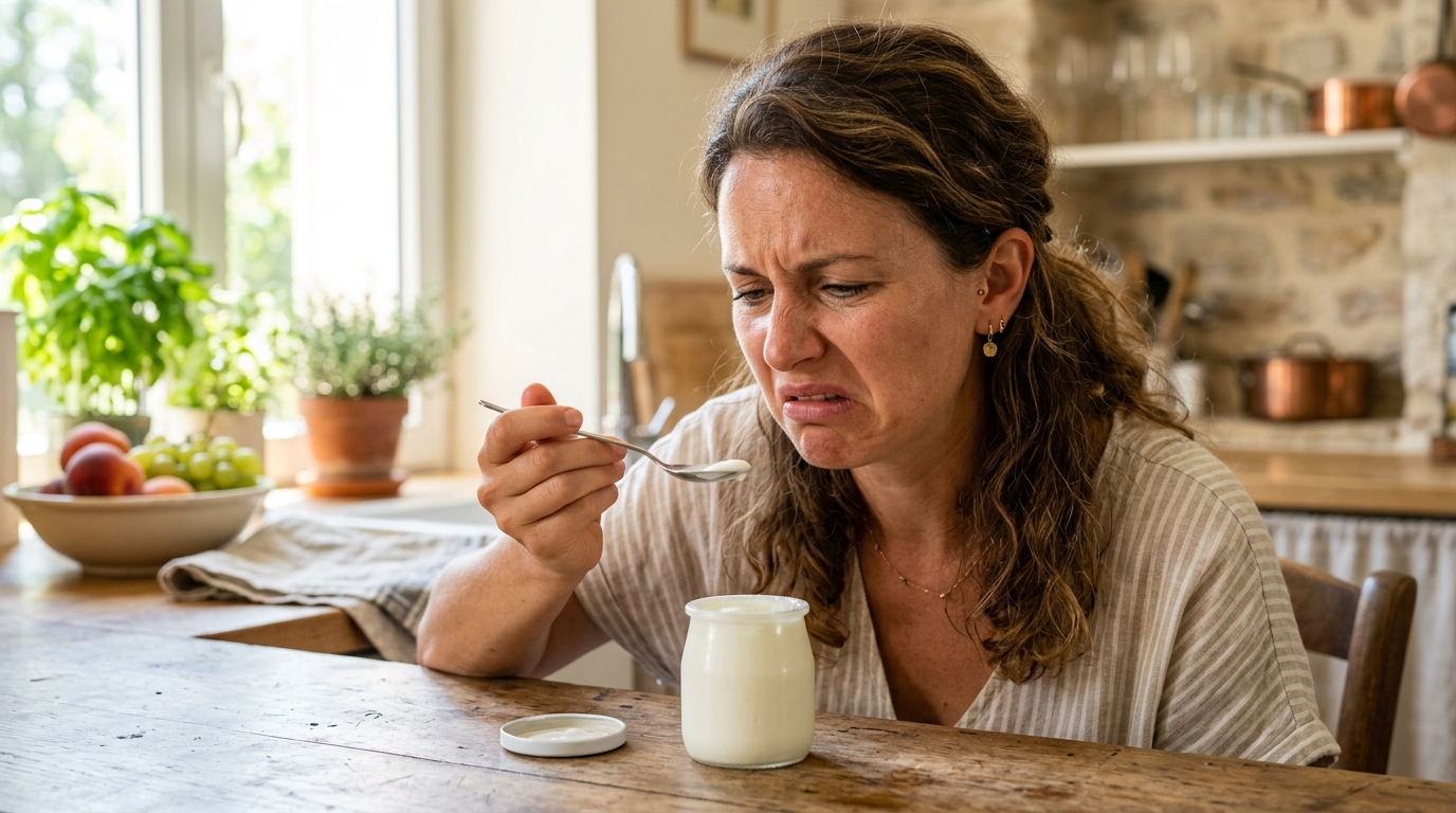 On s’obstine tous à se fier à la date sur le pot de yaourt, alors que c’est ce petit détail au goût qui doit décider à notre place